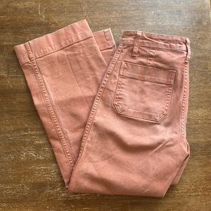 Madewelll Emmet Wide-Leg Crop Pants